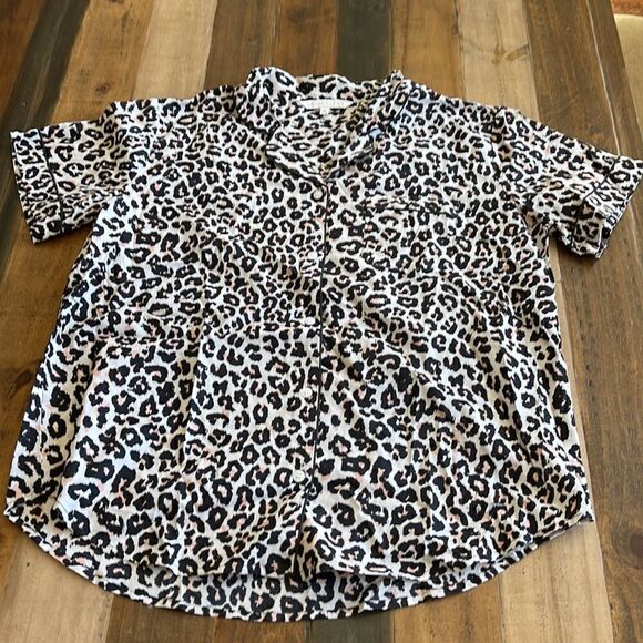 Pajamas Short Set Leopard animal print - Picture 3 of 10
